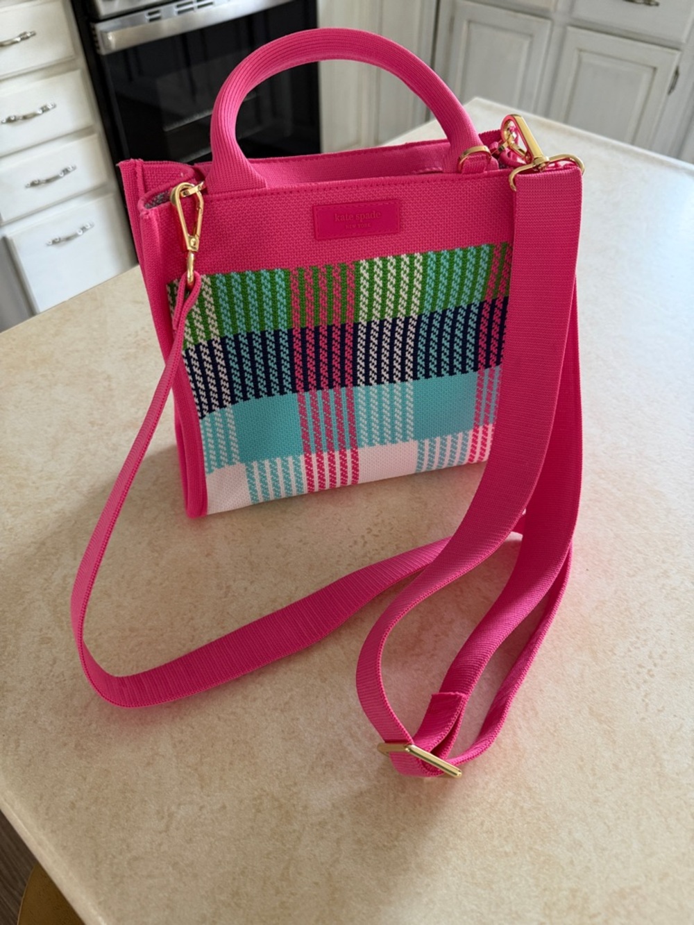 kate spade x target Plaid Crossbody bag